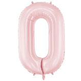 Folienzahl Light Pink matt 86 cm