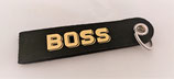 Schlüsselanhänger "Boss schwarz"