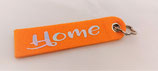 Schlüsselanhänger "Home orange"