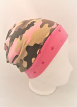 Beanie Comeoflage rosa