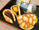 2色栗どら焼き