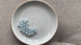 Lot de 11 perles en Aigue-Marine - Rondes/6 mm - Grade AA