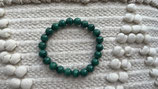 Bracelet en Malachite du Congo "Équilibre et Harmonie" 8mm