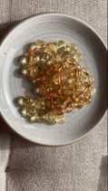 Lot de 10 perles Perles en citrine - Rondes/8mm - Grade A