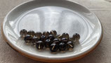 Lot de 10 perles en Quartz Fumé - Rondes/6mm - Grade AA