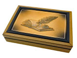 Münzkassette für 8 x 100 Euro Gold literarische Meisterwerke