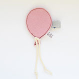 Pink Balloon Mozaik Hair Clip