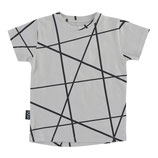 T-Shirt graue Streifen