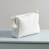Baby care pouch - blue pattern