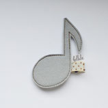 Music Grey Hair Clip