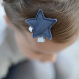 Navyblue Star Hair Clip