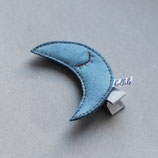 Winter Dream Moon Hair Clip