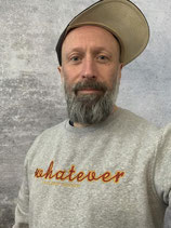# 1977 Whatever UNISEX Changer Grey 350g / Stanley and Stella® VEGAN, embroider by oldboy universe ® Fair Wear Westbam Whatever