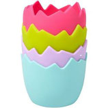 WILTON  JUMBO SILICONE TREAT CUPS - BROKEN EGG-