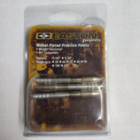 3 Easton Spitzen 17/64 125gr. Nickel-Plated Points