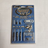 Muzzy for threaded inserts 1,25 3 Blade 100gr.