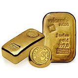 Goldbarren 0,5 gramm 999,9/1000