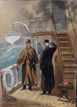Friedrich Perlberg, Erzherzog Carl Ludwig von Österreich, Aquarell, 1896