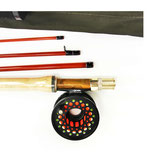 Fiberglas Fliegenruten Set