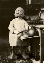 Postkarte "Der Konditor"