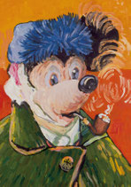 Postkarte "van Dugh"