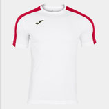 JOMA CAMISETA MANGA CORTA ACADEMY BLANCO ROJO