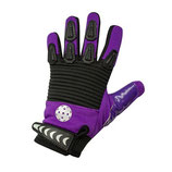 WOOLOC HANDSCHUHE CATCH VIOLET-SCHWARZ Art.Nr.: 19.52014