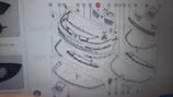 Kit griglie paraurti Laguna: 7701208642