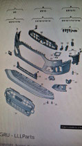 Paraurti Audi a4: 8w0807065bcgru