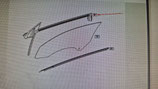 A2057206120: Canalino vetro porta sx classe c coupe'