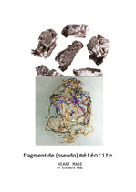 broche "fragment de {pséudo} météorite"