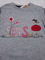 Geburtstagsshirt " Pilz und Blumen"