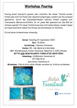 Workshop Pouring 29. September 2020 / 19.30Uhr