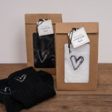 kuschelsocken "bisch eifach e cooli sockke"