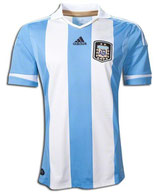official 2011 -2013 Argentina home shirt