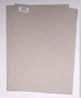 40 Stück, Graupappe 23 cm x 31 cm, 2mm stark