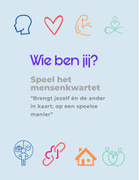 PRE_ORDER (levering DECEMBER 2025) : Wie ben jij? - Mensenkwartet & Reflectiespel