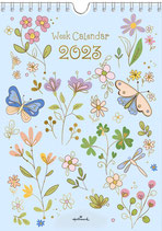 Hallmark weekkalender butterfly flowers 2023