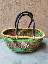 Bolga Korbtasche oval 352