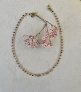 Halskette CHOKER LILA