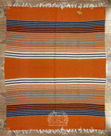 Pueblo-Blanket "Orange-Brown"