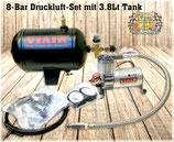 8Bar Druckluft-Set für 12Volt