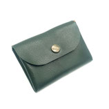 Porte-cartes + monnaie Isa Vert VE6