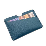 Porte-cartes Malo Bleu canard