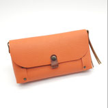 Sac Atelier Cuir Orange grainé