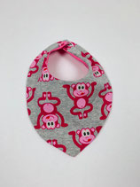 Dräiecksduch (rosa Aafen)