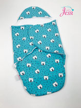 Decken fir an de Maxi Cosi (Eisbier)