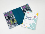 Housse fir de Carnet de Santé (neien Modell 2025) gro Elefanten