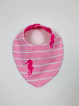 Dräiecksduch (rosa Seipaerd)