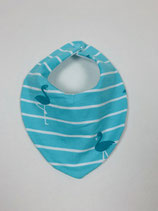 Dräiecksduch (hellblo Flamingo)